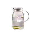Ljojo 1.8L Cold Water Pot with Handle, High Temp Resistant Kettle for Tea Brewing