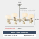 Nordic Minimalist Chandelier Modern LED Pendant Light for Living Room Dining Room by Ljojo