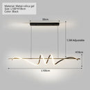 Ljojo LED Pendant Lights 100/120CM Chandelier for Dining Kitchen Indoor