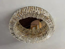Ljojo LED Crystal Ceiling Lamp: Modern Home Decor Atmosphere Lighting