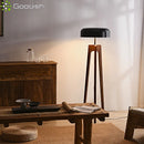 Modern Wabi-sabi Solid Wood Tripod LED Floor Lamp for Bedroom Decor by Ljojo