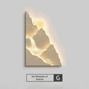 LED Mountain Wall Light with Sunset Effect - Modern Landscape Mural Lamp by Ljojo