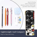 Ljojo Mickey Mouse Minnie Leather Pencil Holder Bag for Students School Gift
