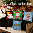 Cute Animal & Santa Pillows Pattern Cushion Cover for Ljojo - Sofa, Bedroom, Car