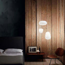 Ljojo Milky Glass Cocoon Pendant Light - Elegant Lighting Fixture for Various Spaces