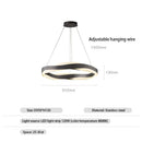 Modern Pendant Light Lamp Led Nordic Hanging Suspension for Bedroom Living Room by Ljojo