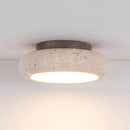 Ljojo Yellow Cave Stone Ceiling Lamp Modern Round Indoor Led Down Light