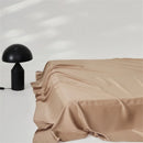 Ljojo 100% Mulberry Silk Flat Bed Sheet - Solid Color Options