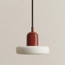 French Cream Glass LED Chandelier Pendant Light Ideal for Bedroom Dining Room by Ljojo
