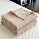 Ljojo 100% Cotton Muslin Throw Blanket - Lightweight Breathable Boho Throws