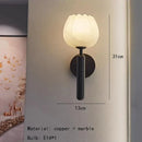 Ljojo Marble LED Wall Lamp | Brass Nordic Luxury Lighting