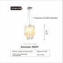 Modern Luxury Shell Chandelier Gold/Chrome Design for Dining & Living Room by Ljojo