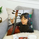 Jenna Ortega Body Pillow Cover 40x40 - Ljojo Decorative Cushion Case