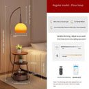 Contemporary Orange Floor Lamp by Ljojo - Mid Century Style with Table & Storage