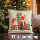 Christmas Pillow Covers by Ljojo: Festive Pattern Cushion Cover for Sofa, Bedroom, Car