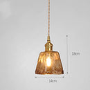 Nordic Purple Glass LED Pendant Lights - Elegant Chandelier for Kitchen & Dining Room by Ljojo