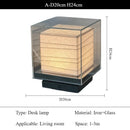 LED Floor Lamp Minimalist Paper Glass Home Decor Light Study Bedroom Living Room Ljojo