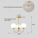 Luxury Iron and Glass Pendant Lamp for Living Room - Modern Style by Ljojo