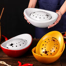 Ljojo Melamine Gold Ingot Plate Set - High-Quality Tripe & Hot Pot Serving Collection