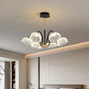 Modern Creativity Chandelier Flowers Ceiling Light Luxe for Bedroom Living Room - Ljojo