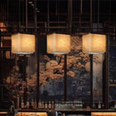 Modern LED Wabisabi Pendant Light | Zen Art Tavern Hanging Lamp - Ljojo