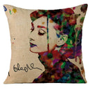 Audrey Hepburn Plush Cushion Cover by Ljojo - Home Decor Sofa Pillow Cover
