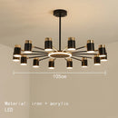 Nordic Luxury Art LED Pendant Light Chandelier Ljojo Rotating Dimmable Living Dinning Room Counter Bedroom