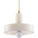 Ljojo Marble Bedside Pendant Lamp: Elegant Dining Room & Bedroom Decorationiece