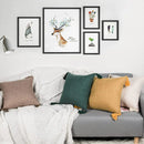 Ljojo Linen Tassel Pillow Cover 45*45cm - High-end Office Sofa Car Decor