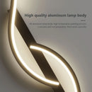 Ljojo LED Wall Sconce Modern Minimalist Light for Bedroom and Living Room