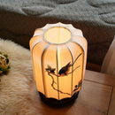 Ljojo Chinese Retro Floor Lamp LED Decorative Light for Bedroom Living Room Art Decor
