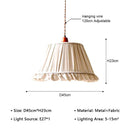 Modern Nordic Hand Knitted LED Pendant Lights Home Decoration Chandelier by Ljojo