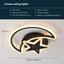 Modern LED Dimmable Ceiling Light Fixture for Living Dining Bedroom by Ljojo