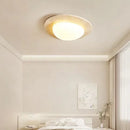 Cream Style Ceiling Light Fixture | Japanese Wabi Sabi Retro Master Bedroom Lamp by Ljojo