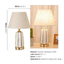 Ljojo Luxe Ceramic Table Lamp for Elegant Living Spaces