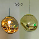 Ljojo LED Pendant Lava Lamp: Modern PVC Lighting for Home Decor & Kitchen Fixtures