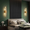 LED Copper Line Pipe Wall Sconce for Bedroom & Living Room by Ljojo