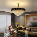 Crystal Pendant Light Modern Luxury Chandelier for Dining Room Bedroom - Ljojo