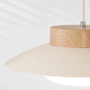 Ljojo LED Pendant Light White Acrylic Modern Chandelier for Home Restaurant Bar Shop
