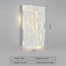 Ljojo Modern Art Design LED Wall Lamp | Creative Living Room Bedroom Sconce Decor