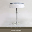 French Crystal Style Desk Light for Bedroom Decor | Ljojo Table Lamp
