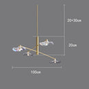 Ljojo LED Chandeliers for Modern Living Room Indoor Lighting