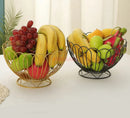 Iron Art Fruit Plate Basket for Living Room Table by Ljojo