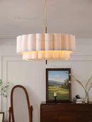 Wabi Sabi Fabric Ceiling Chandelier Living Room Bedroom Decor Pendant Light by Ljojo