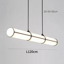 LED Pendant Light Fixture Modern Strip Living Dining Room Bar Office Chandelier by Ljojo
