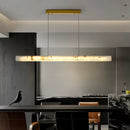 Minimalist Designer Chandelier Pendant Light for Dining Room | Luxury Marble Kitchen Island Lighting by Ljojo