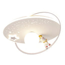 Astronaut Planet Design LED Ceiling Lamp Modern Kids Lighting Boys Girls Bedroom - Ljojo