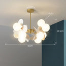 Ljojo Luxury Sphere Chandelier for Living Room, Restaurant, Bedroom