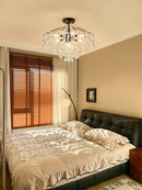 French Antique Style Crystal Pendant Light for Bedroom and Dining Room by Ljojo