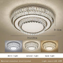 LED Crystal Ceiling Light Modern Rectangle Living Room Decor De Techo Luxury Lamps by Ljojo